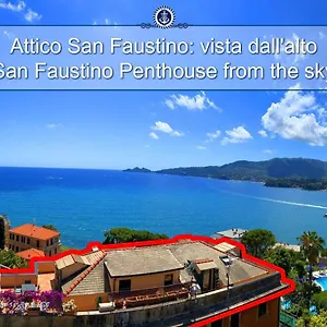  Vakantiehuis Welcome Riviera - Attico San Faustino 165 Mq Piu 110 Mq Di Terrazza- In 700 ,vista Mare Strepitosa-100 M Dalla Spiaggia-parking Esclusivo